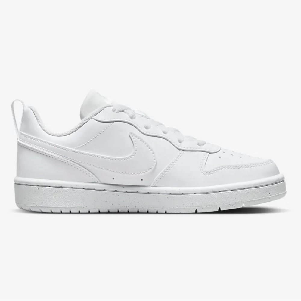 Nike Court Borough White Sneakers 6.5Y or 8W (New in box) - Picture 4 of 7